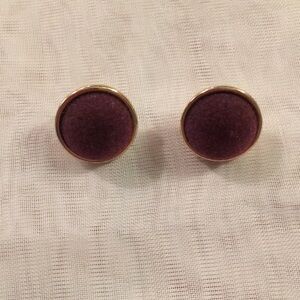 Avon Velvet Stud Earrings (M)